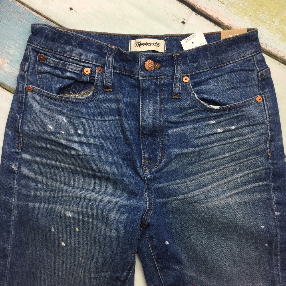 NWT Madewell slim boyjean: painter edition - Picture 4 of 8